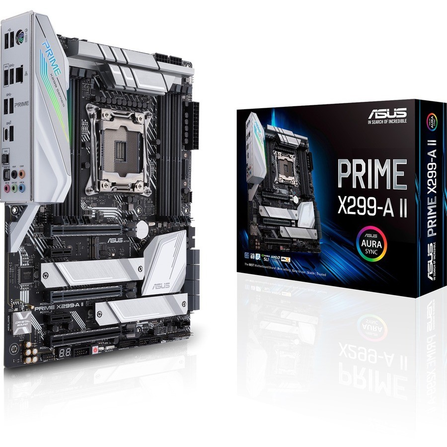 Asus Prime X299-A II Desktop Motherboard Intel X299 Chipset Socket R4 LGA-2066