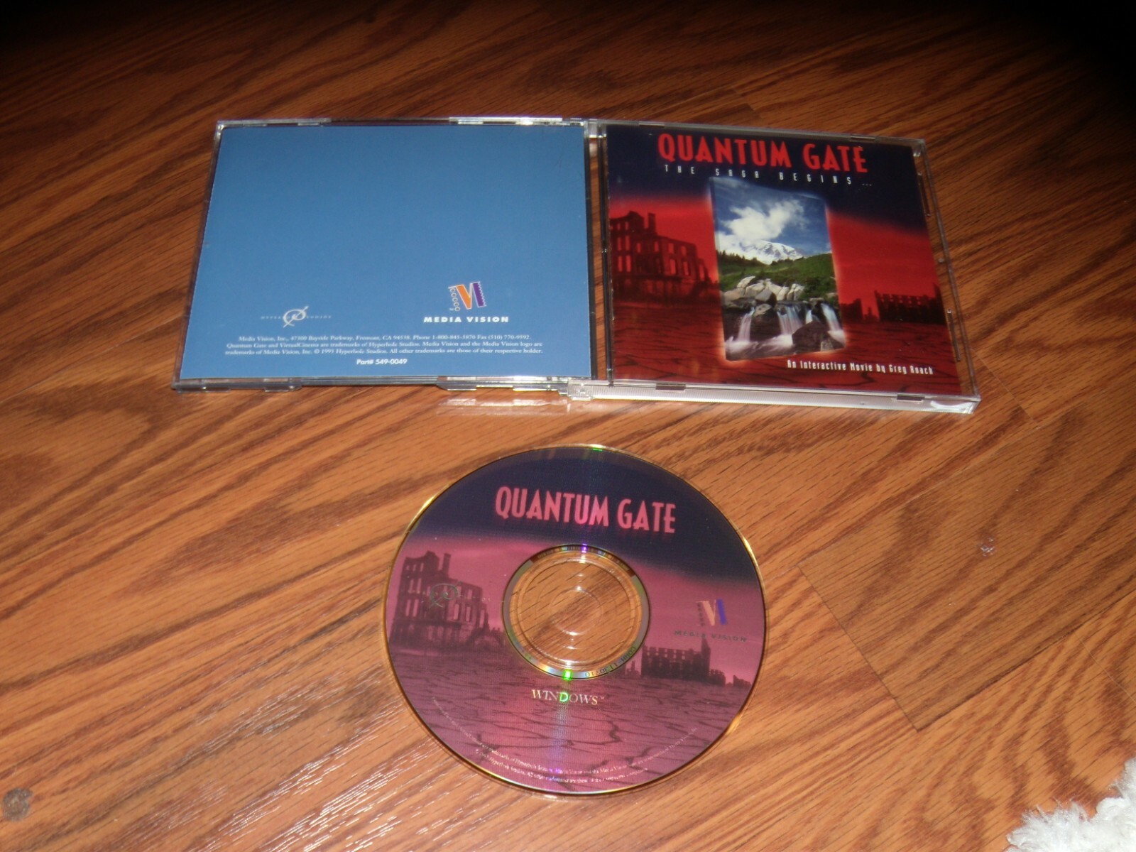 Quantum Gate The Saga Begins (PC, 1993) CD-ROM Mint Game