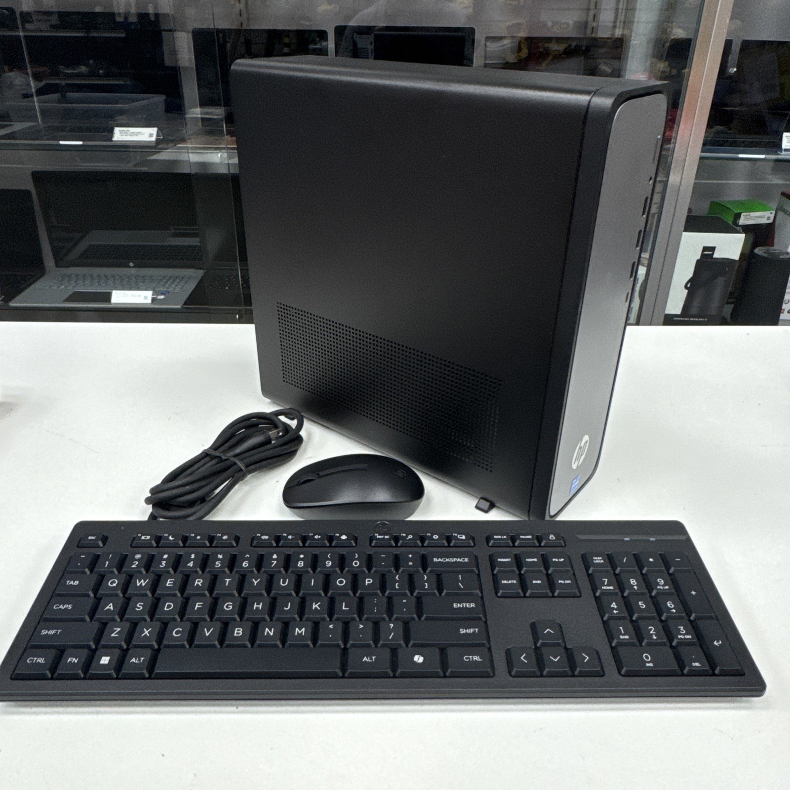 HP (S03-0013w) OmniDesk Slim Desktop PC Intel Core i5-14400 16GB DDR5 512GB SSD