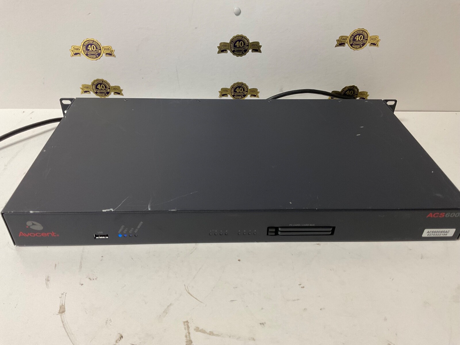 Avocent ACS6008 ACS6008SAC 8 Port Advanced Console Server 520-756-503