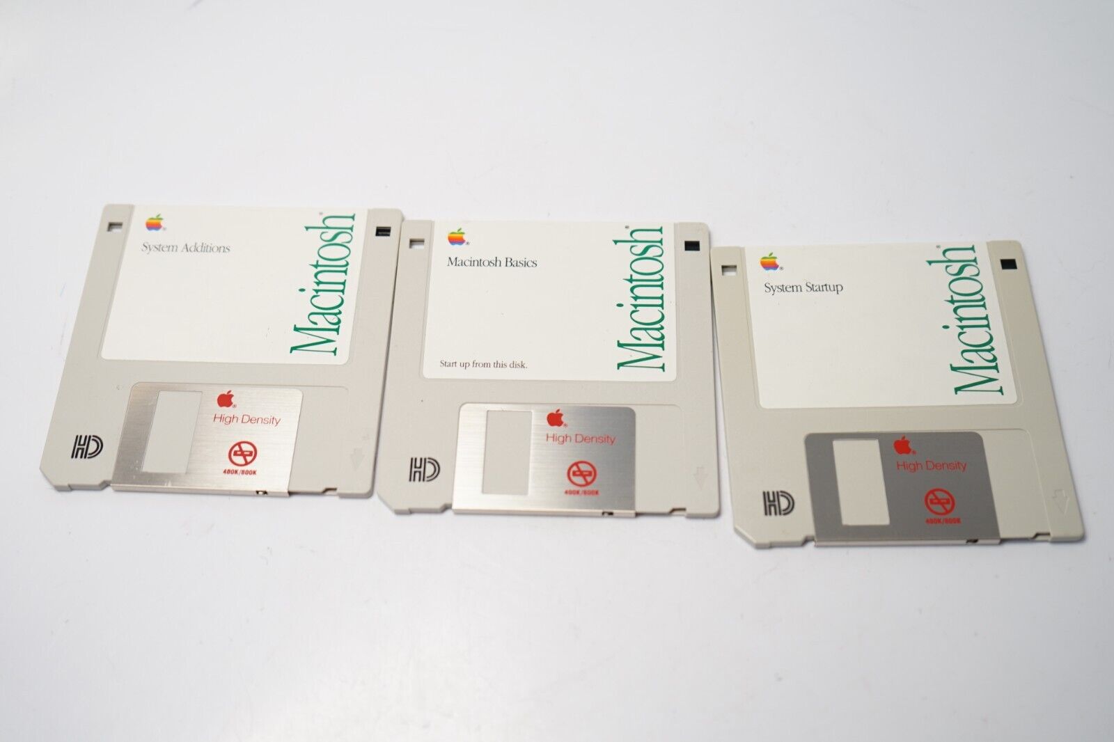 Vtg 1990 Apple Macintosh System Startup Additions Basics v6.0.7 3.5