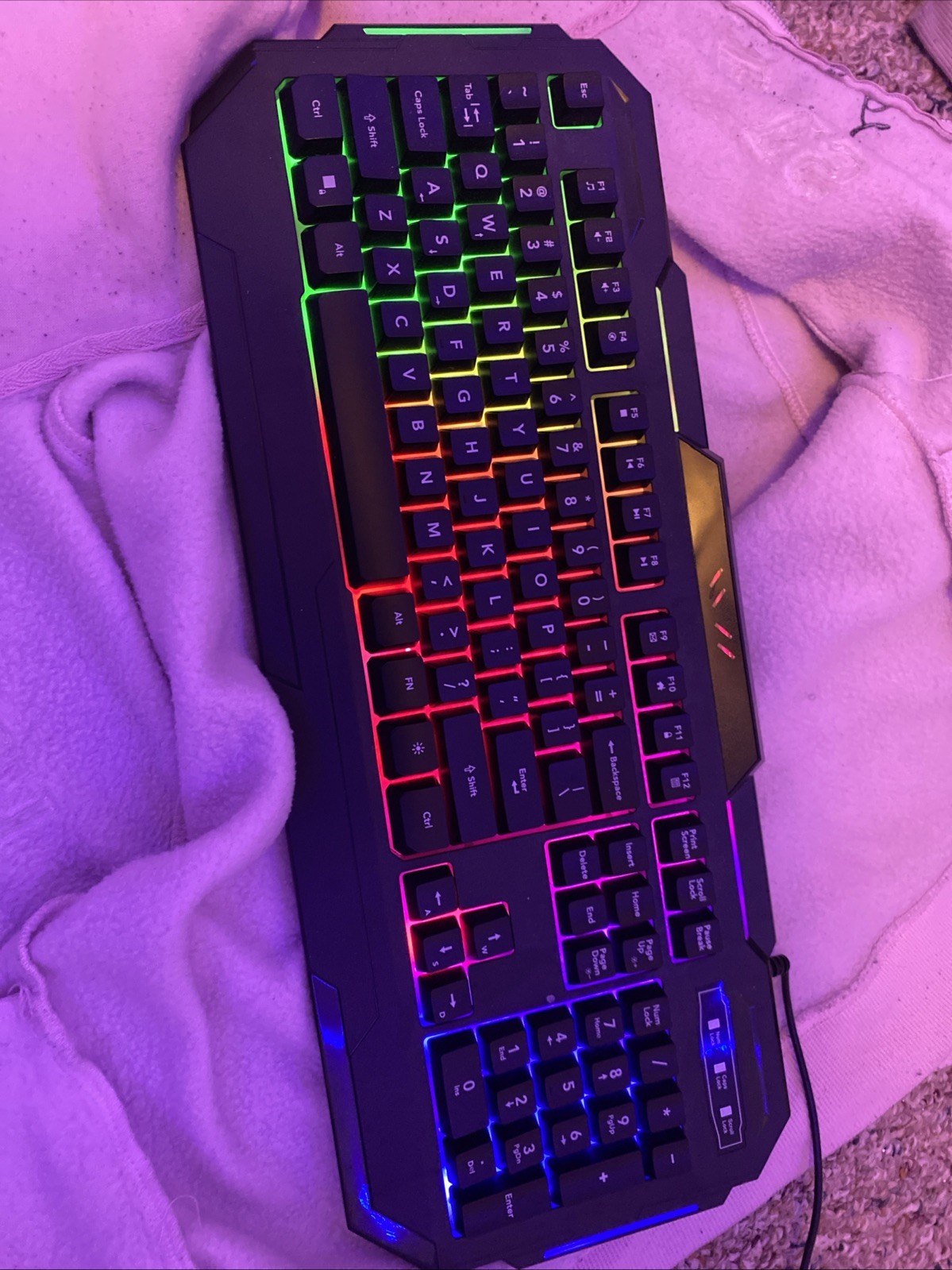 A Keyboard That Has Led With Built In Stand