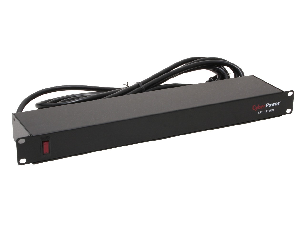 CyberPower CPS1215RM Single Phase 100 - 120 VAC 15A Basic PDU - 10 Outlets, 15 f