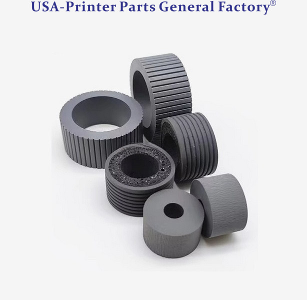 10x Pick Brake Roller Tire For Fujitsu fi-7600 fi-7700 PA03740-K011 PA03740-K010