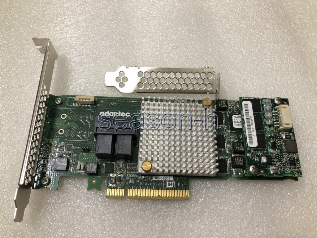 Adaptec  ASR-8805  12GBPS SAS/SATA/SSD Raid Controller card