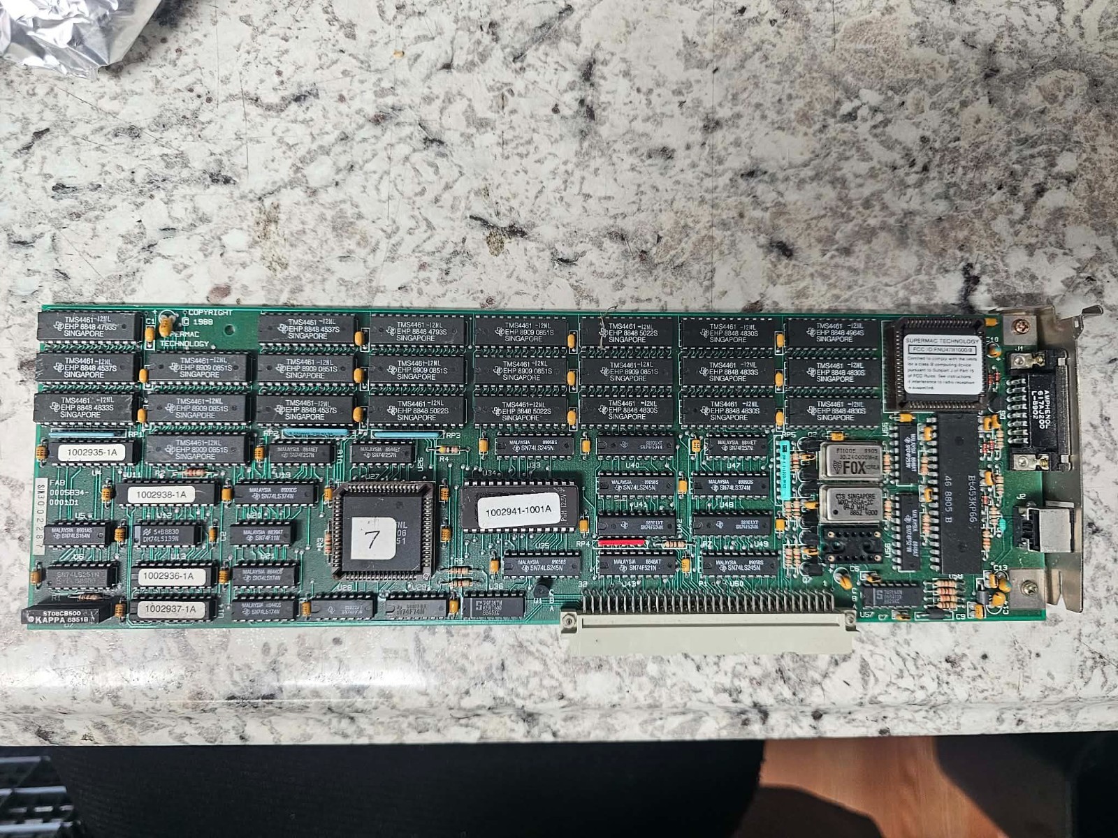 SuperMac Spectrum/8 Series III 8Bit Graphics Video Card NuBus Apple Macintosh II