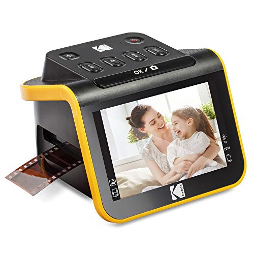 KODAK Slide N SCAN Film and Slide Scanner with Large 5” LCD Screen, Convert & &