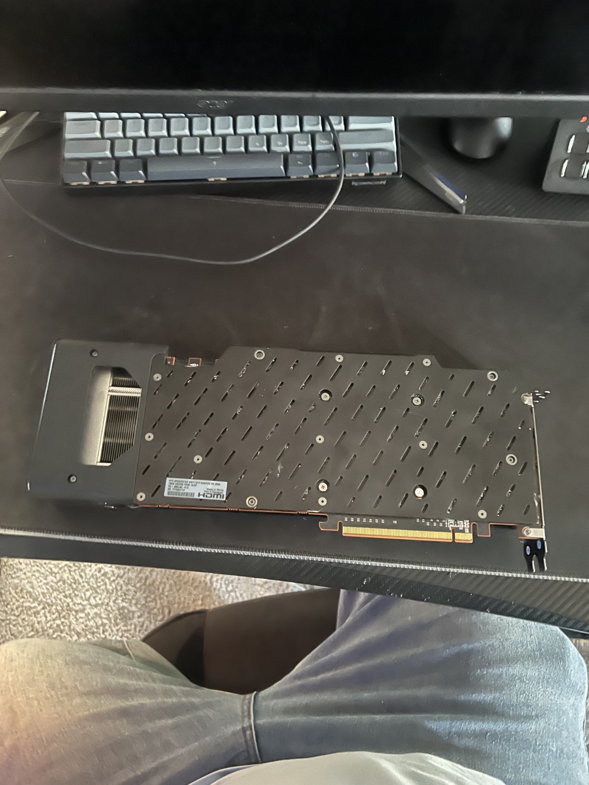 XFX Speedster SWFT309 Radeon RX6800 16GB GPU AS IS Parts/Repair Read Description