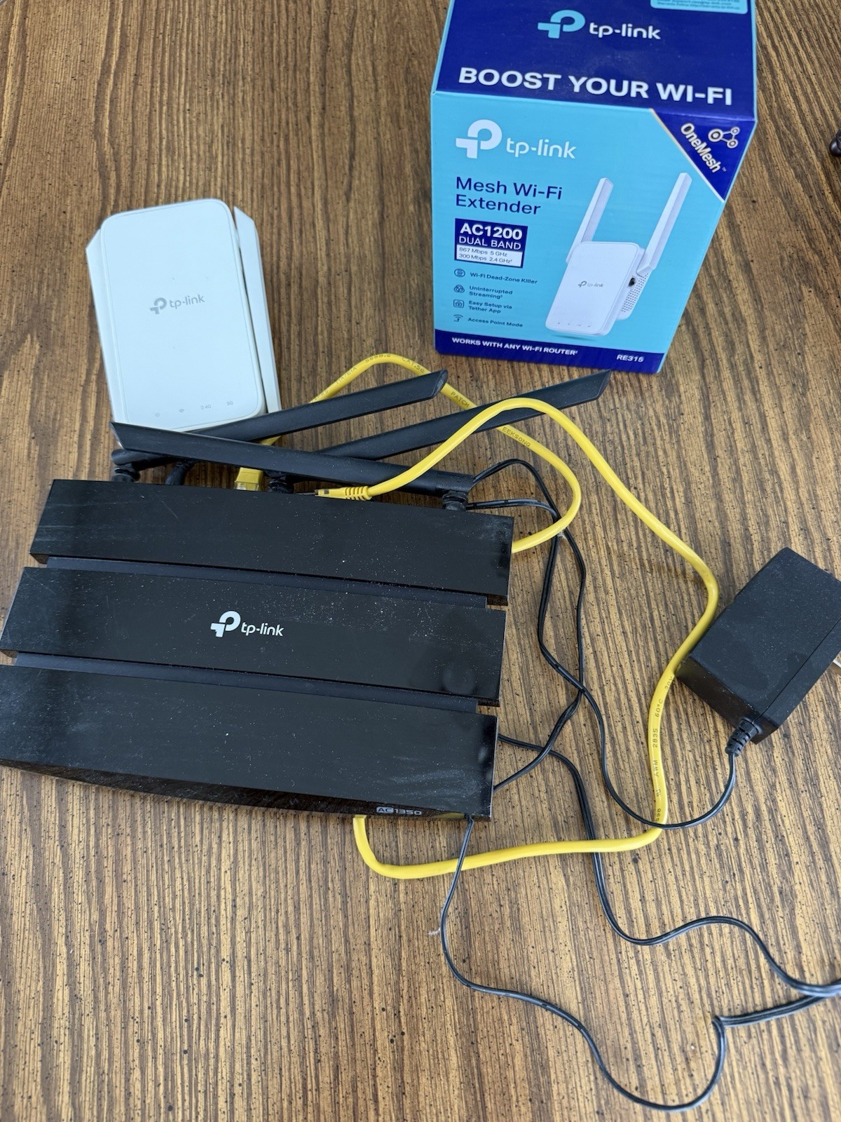 TP Link Archer C59 Router & AC1200 Mesh Extender Bundle