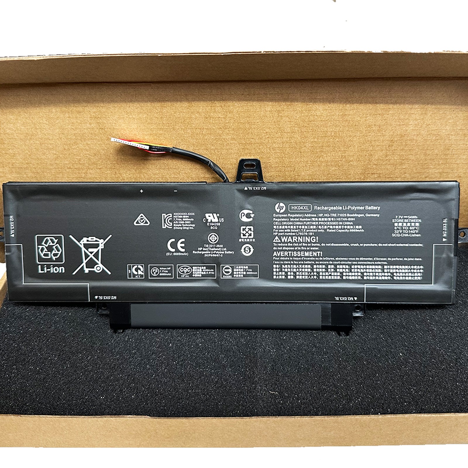 Genuine 54Wh HK04XL Battery for HP EliteBook X360 1030 1040 G7 G8 L84352-005 New