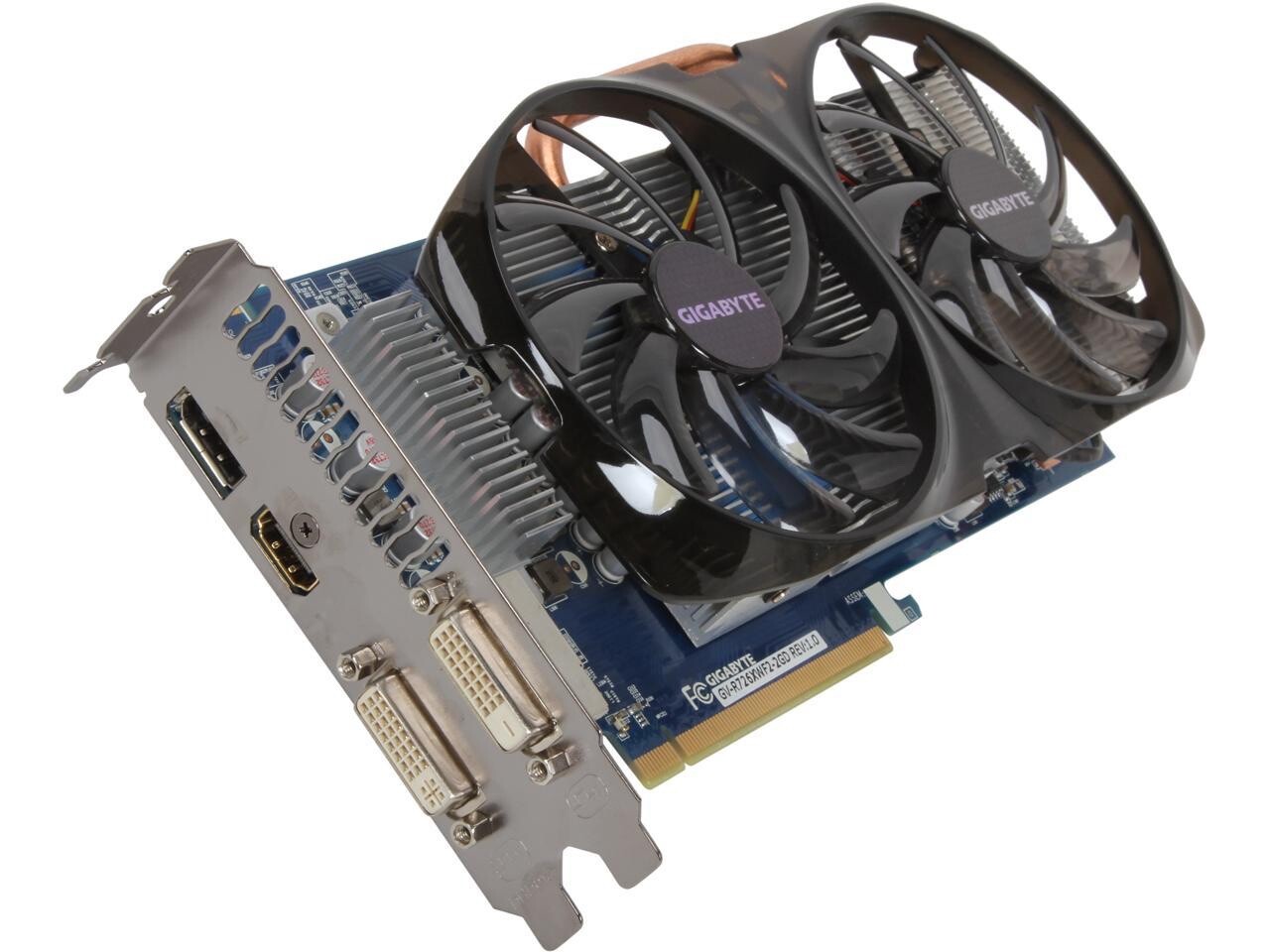 GIGABYTE Radeon R7 260X 2GB GDDR5 PCI Express 3.0 Video Card GV-R726XWF2-2GD