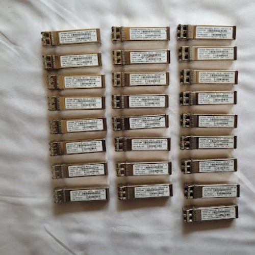 LOT OF 25 - JUNIPER NETWORKS FTLX8571D3BCL-J1 10GE SFP+ TRANSCEIVERS