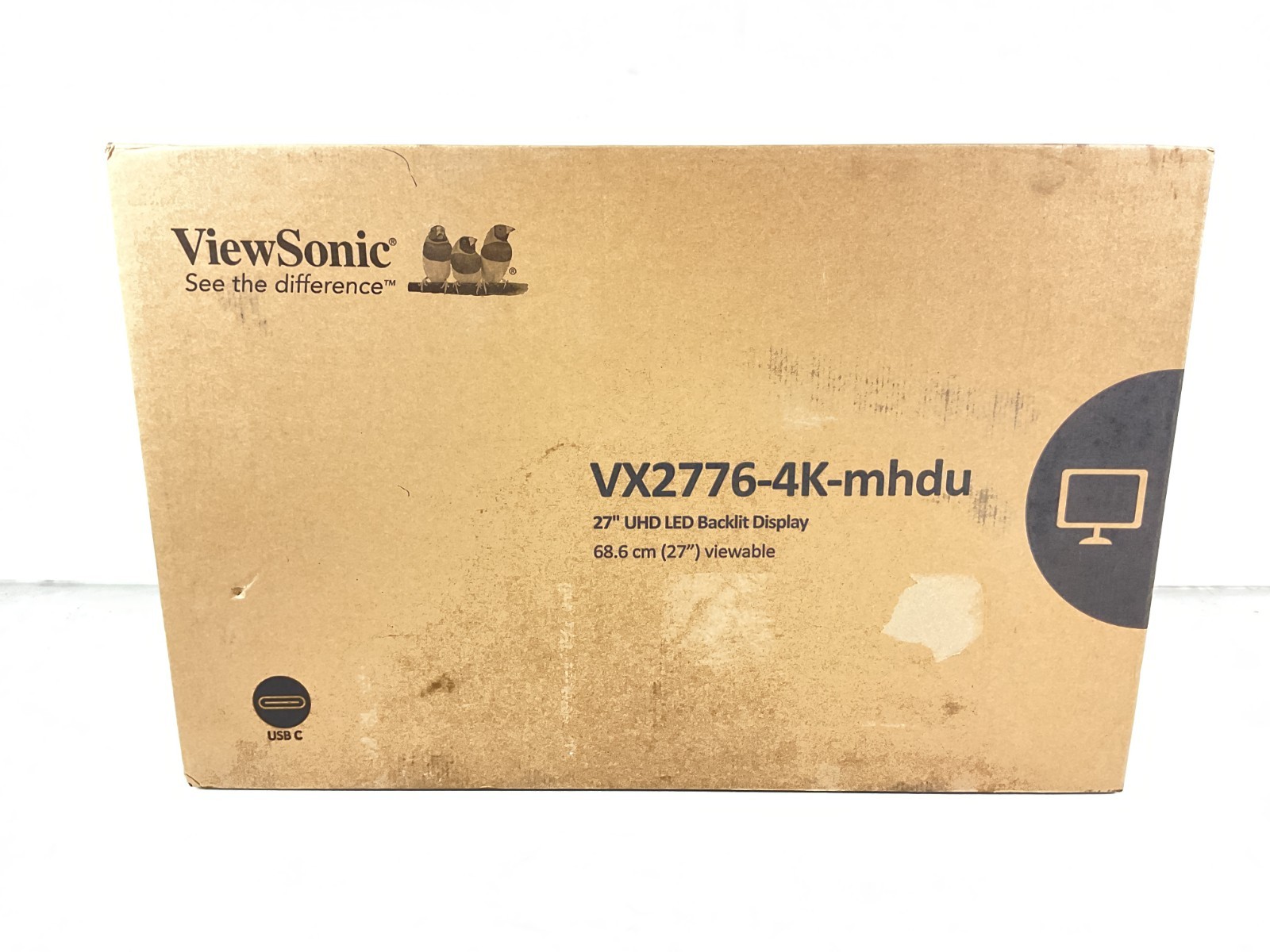 ViewSonic VX2776-4K-MHDU27" 4K HDR Monitor