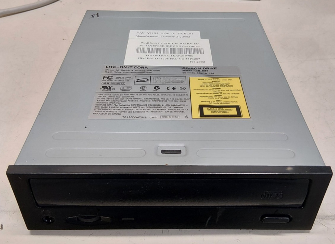 Compaq Lite-On LTN-486S, IDE Internal Optical Drive,  CD-ROM Tested & Working#14