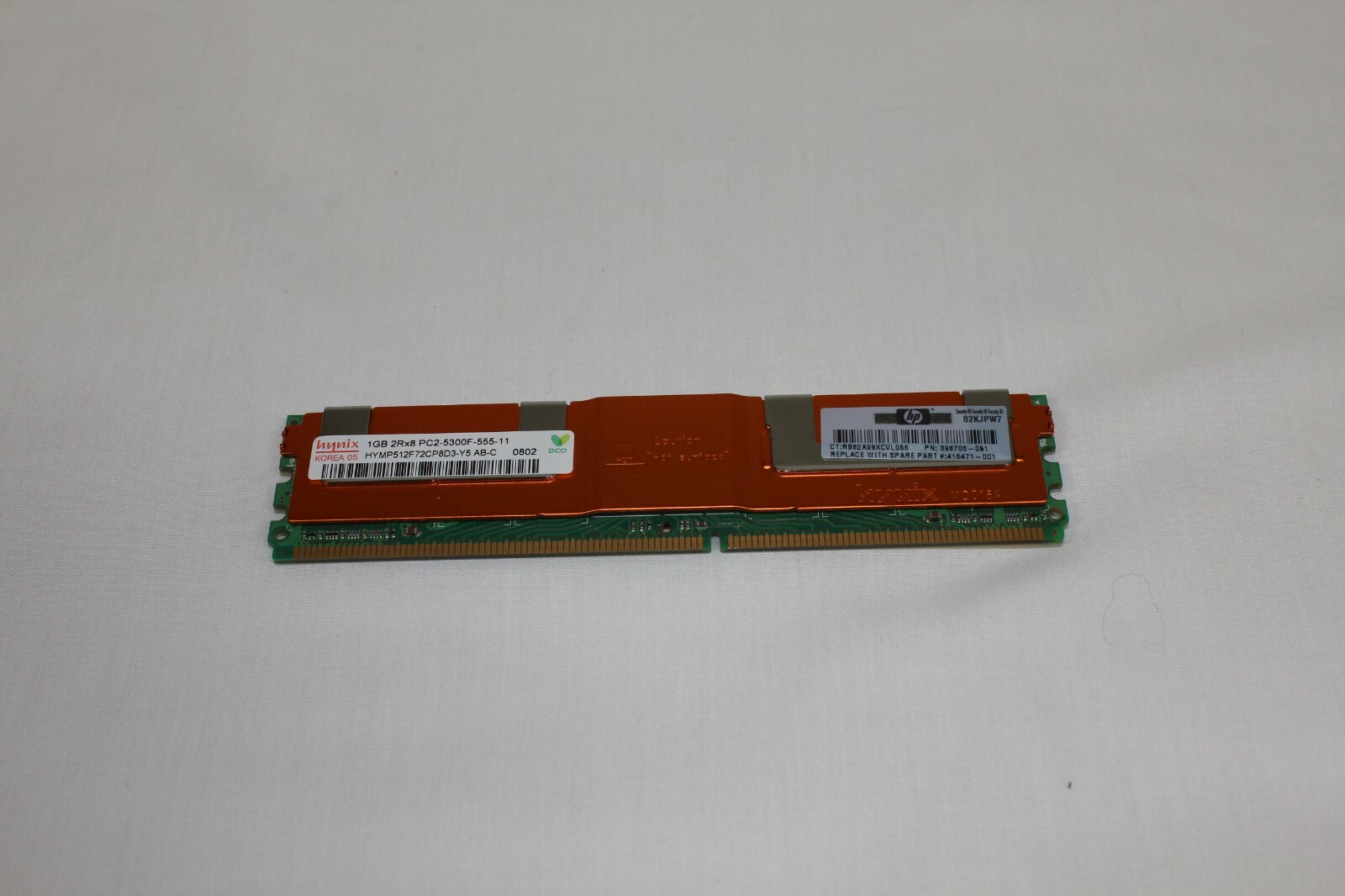 HP Certified - HYMP512F72CP8N3-Y5-AB-C Hynix 1GB PC2-5300 DDR2-667MHz ECC