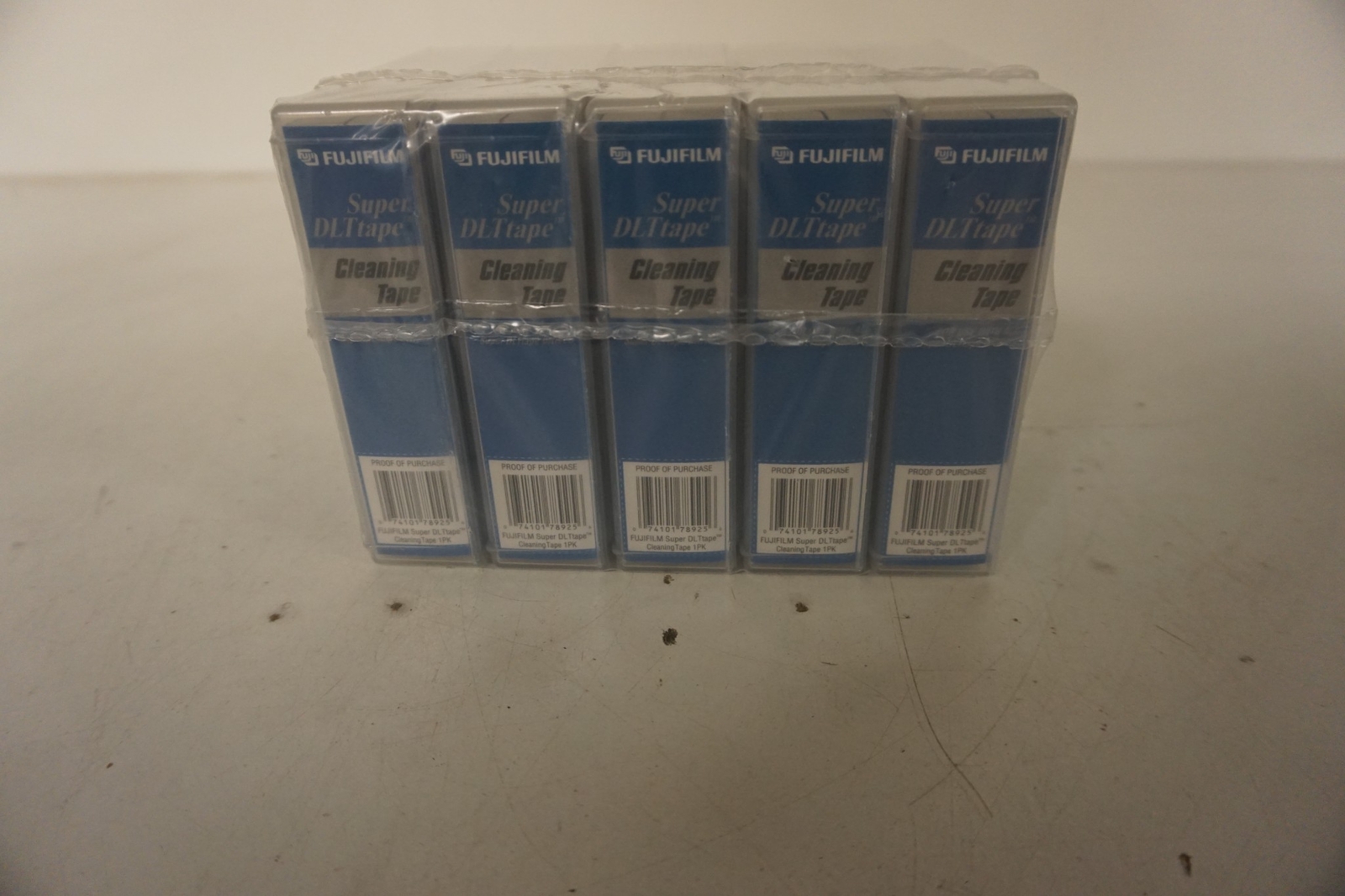 FUJI FUJIFILM SDLT CLEANING TAPE LOT OF 5  - NEW/SEALED  (TSM147)