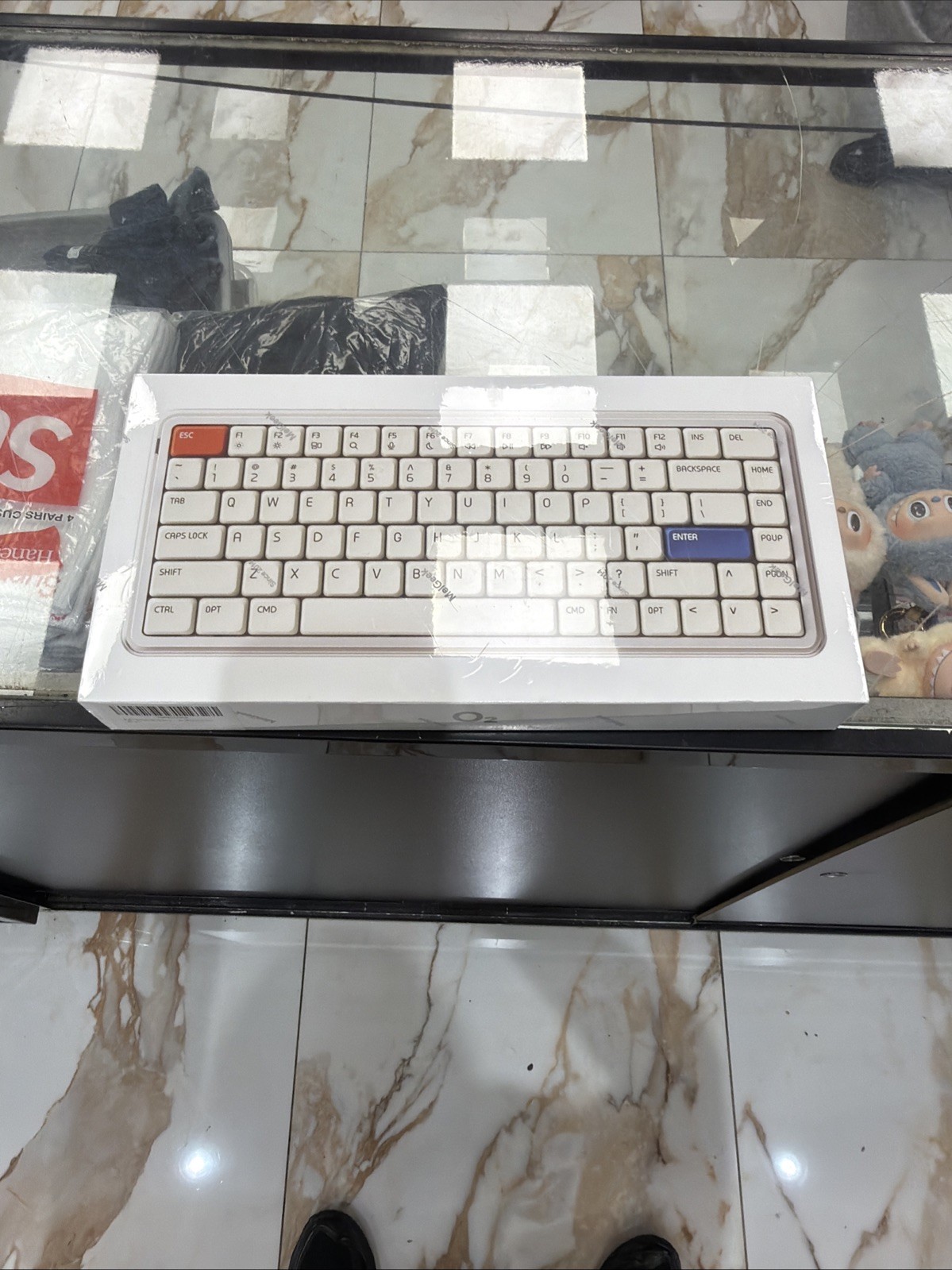 MelGeek O2 Wireless Low Profile Mechanical Quiet Keyboard for Mac Office