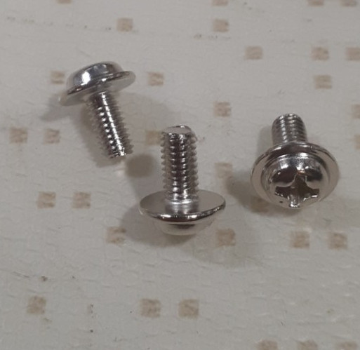 STARTECH SCREWM3, PC Mounting Computer Screws M3 x 1/4in - 2 Packs of 50