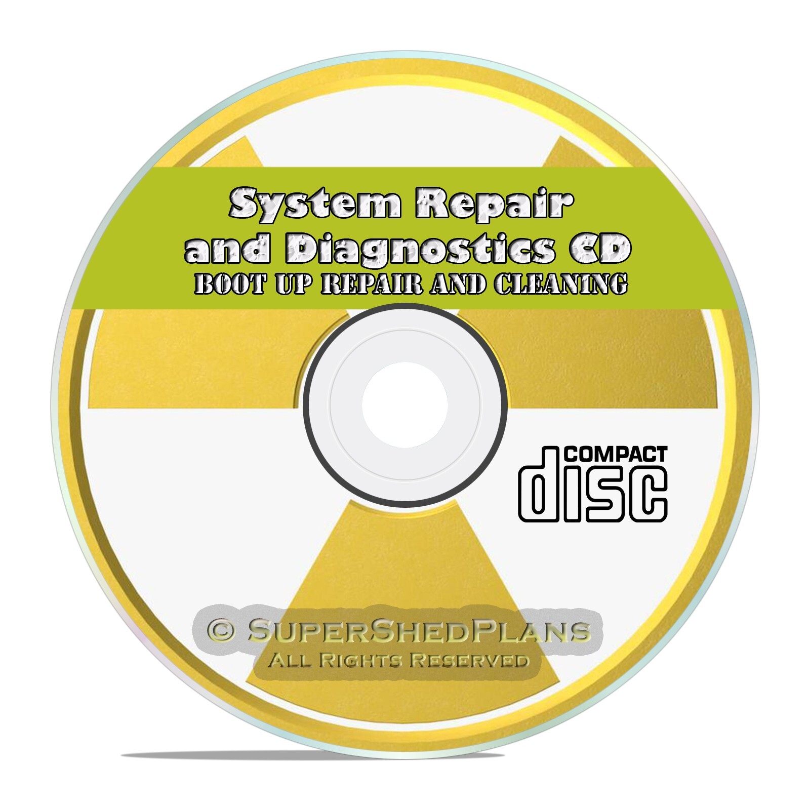 PC Diagnostic Repair Partition Utility, Ultimate Boot CD, Anti-Virus Scanning CD