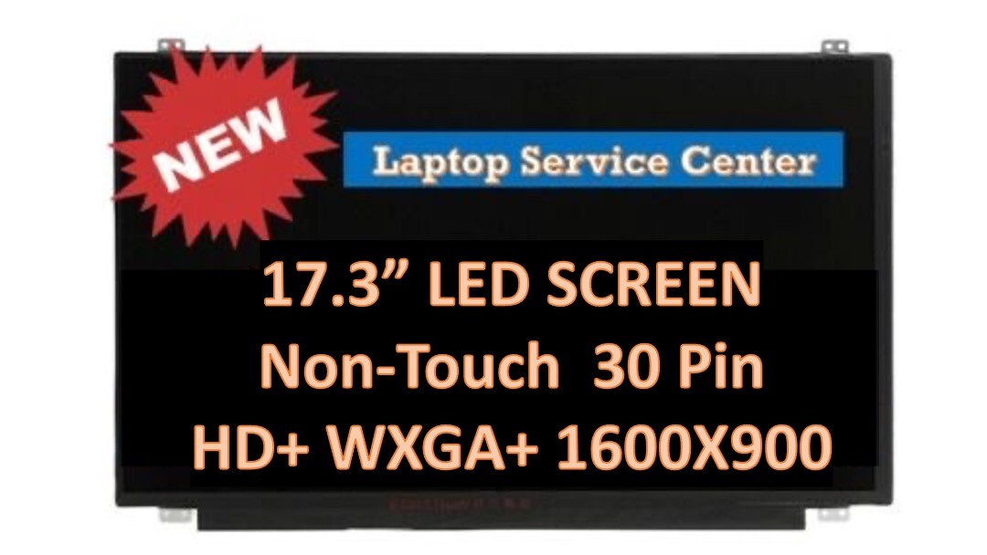 New 17.3" HD+ WXGA+ LCD Replacement Screen Fits ChiMei N173FGA-E34 N173FGA-E44