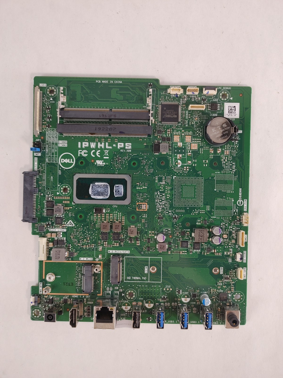 Dell Inspiron 22 3280 / Inspiron 24 3480 AIO Intel BGA DDR4 Desktop Motherboard