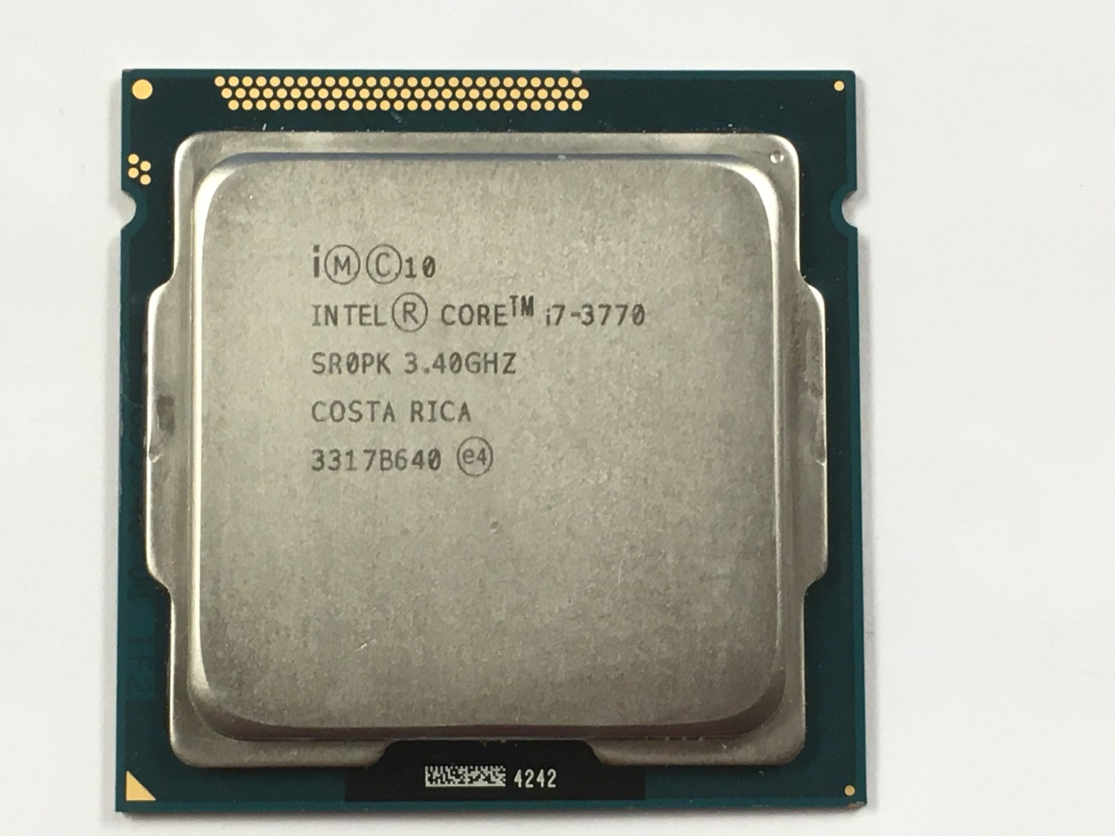 Intel Core i7 - 3770 / SR0PK  3.40Ghz  8-MB  4-Core  LGA1155