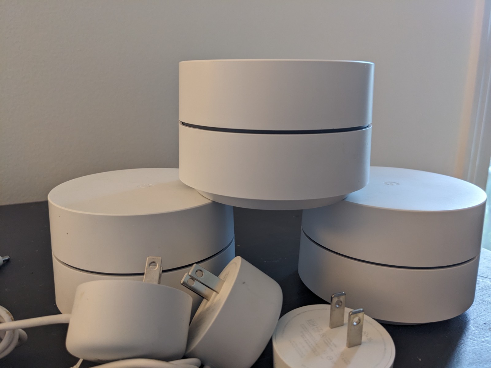 Google Wifi  Model: MODEL: GJ2CQ  -Wireless Router- Pack Of Three