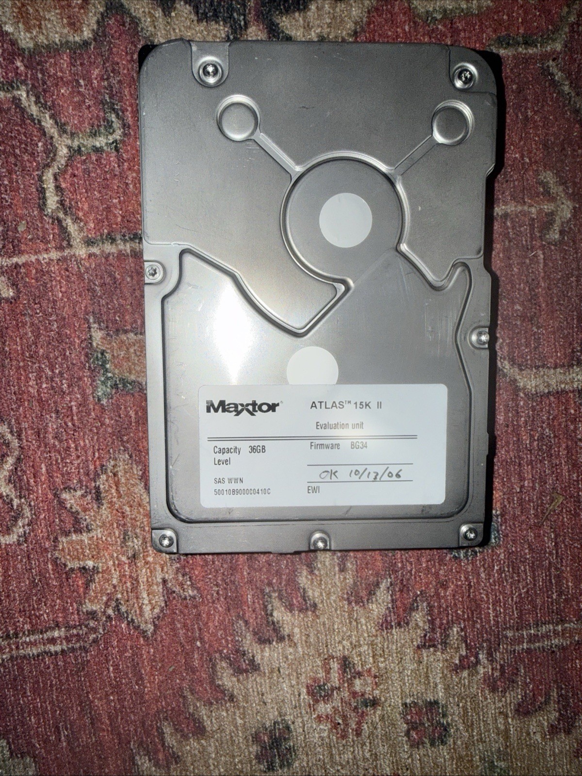 Maxtor Atlas 15K II 36GB 15K RPM SAS Enterprise Hard Drive