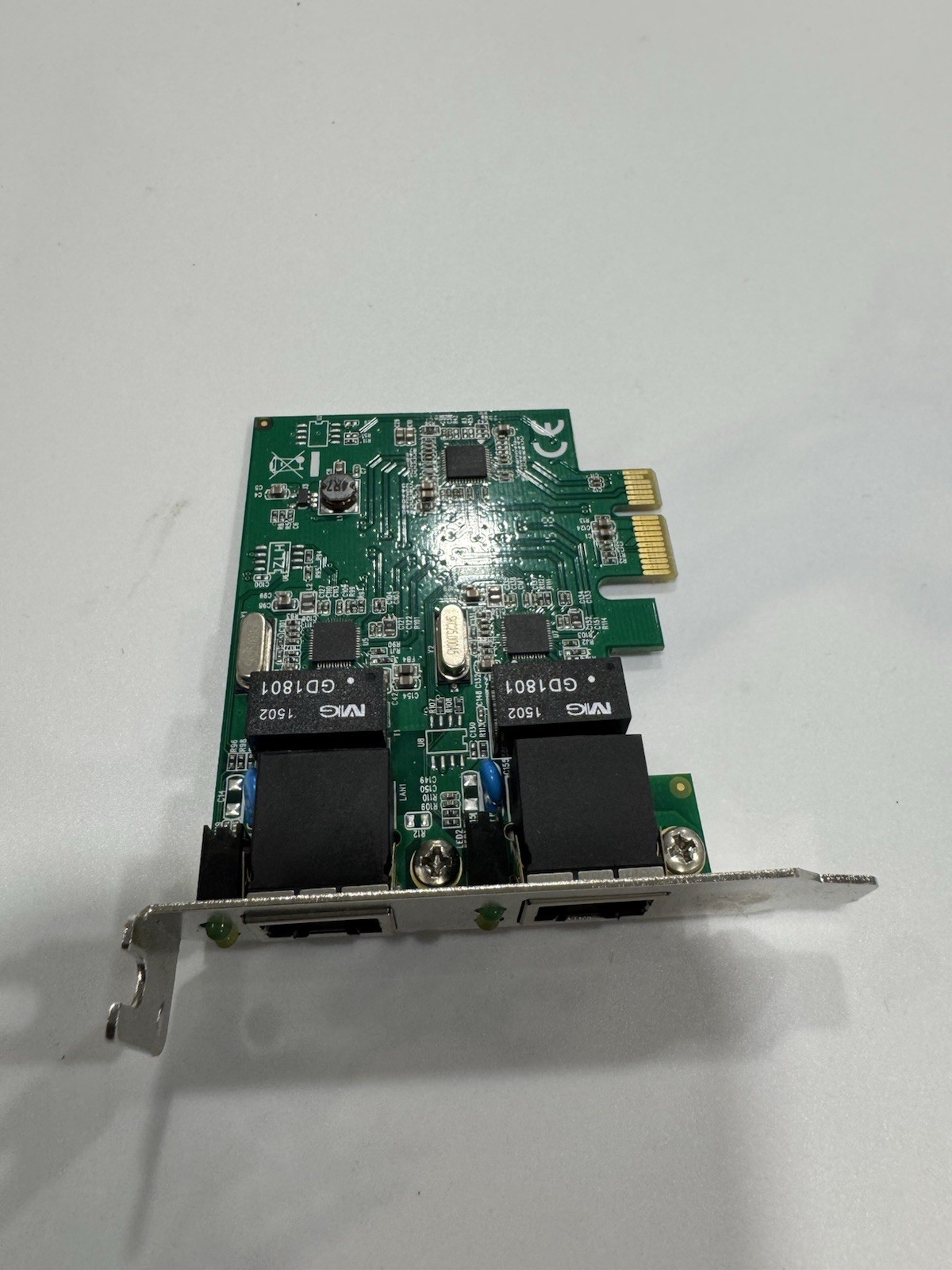 Syba SD-PEX24041 Dual Port Gigabit NIC Low Profile