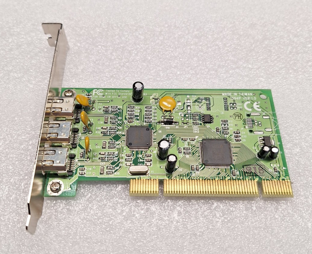 Adaptec AFW-4300A-LP FireConnect 4300 3-Port Firewire IEEE 1394 PCI Card