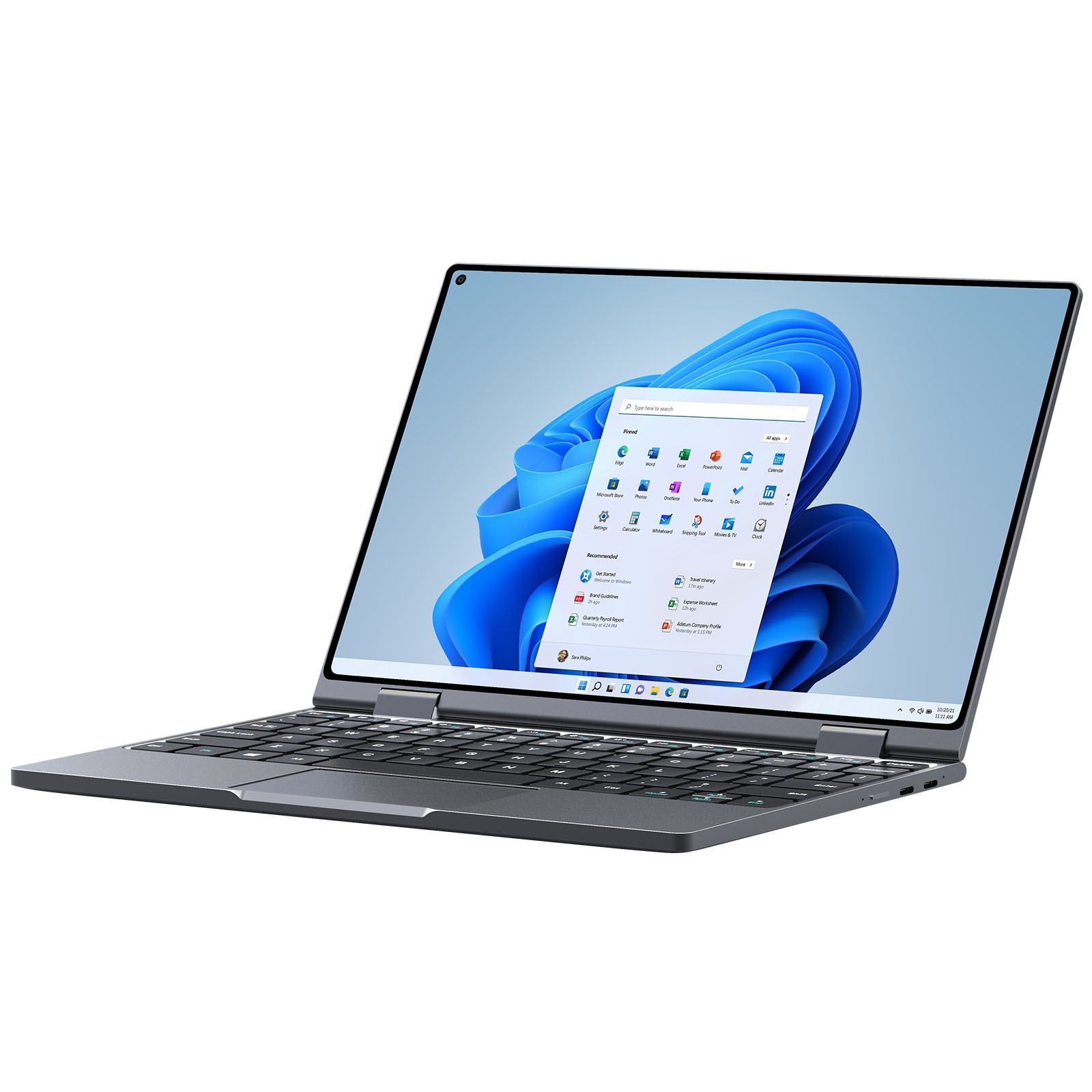 CHUWI 10.51'' MiniBook X Windows 11 Laptop LPDDR5 12GB 512GB SSD Intel N5100
