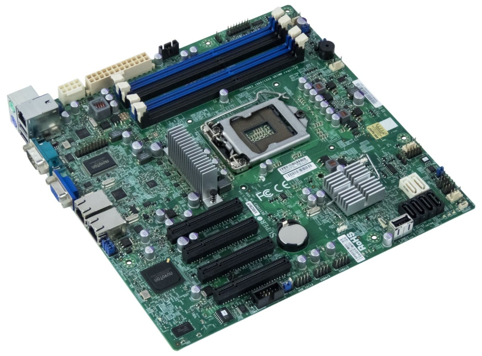 Supermicro X9SCM-F Intel C204 Xeon E3 Socket LGA1155 mATX Server Motherboard