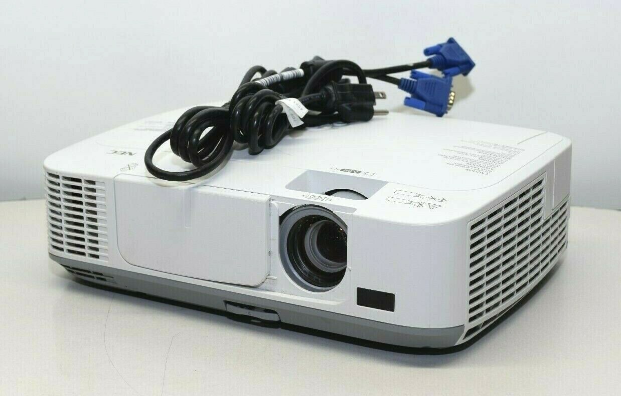 NEC NP-M311X LCD Projector 3100 Lumens HDMI XGA 3500 Used Lamp Hours