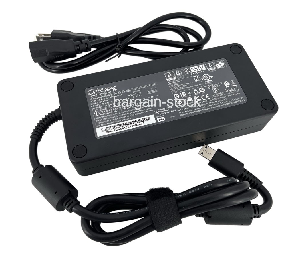 Original Chicony MSI GP76 19.5V 16.92A 330W AC Adapter A20-330P1A Power Supply