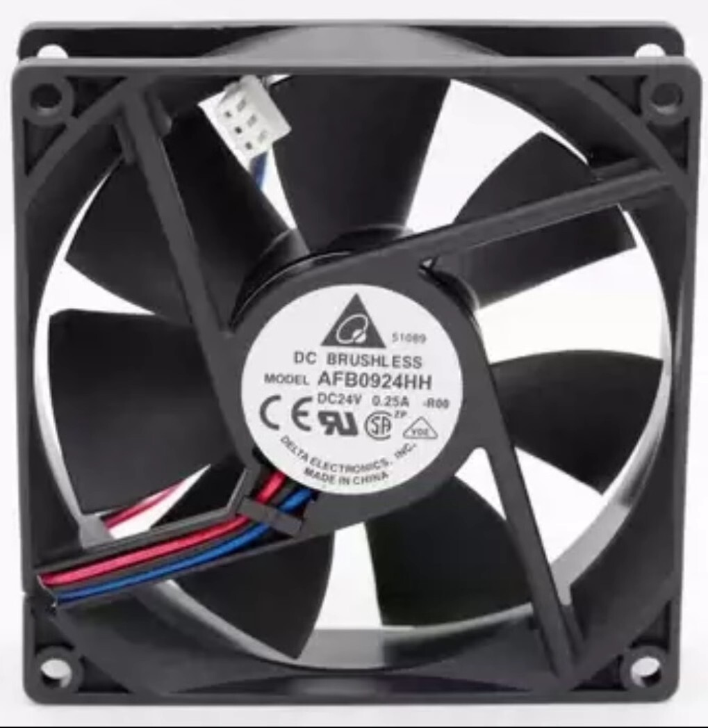Delta AFB0924HH 9025 DC24V 0.25A 9CM 3-Pin Inverter Cooling Fan