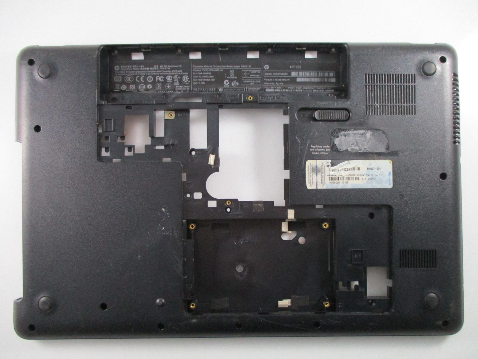 Bottom Cover HP 635 646838-001 Original #0
