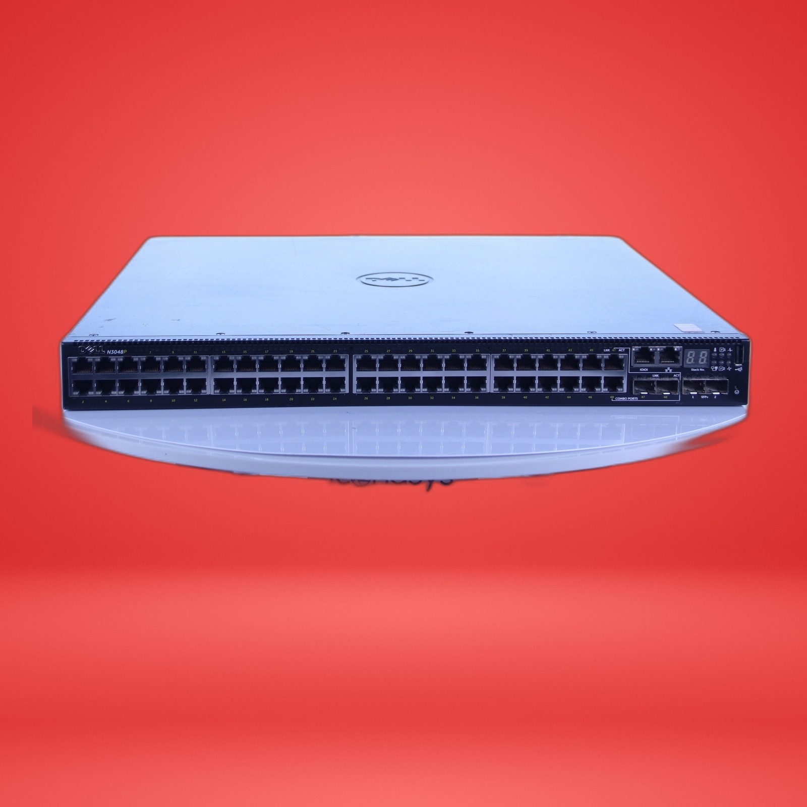 Dell N3048P PowerConnect 48-Port PoE+ Gigabit Managed Switch 1100W PSU