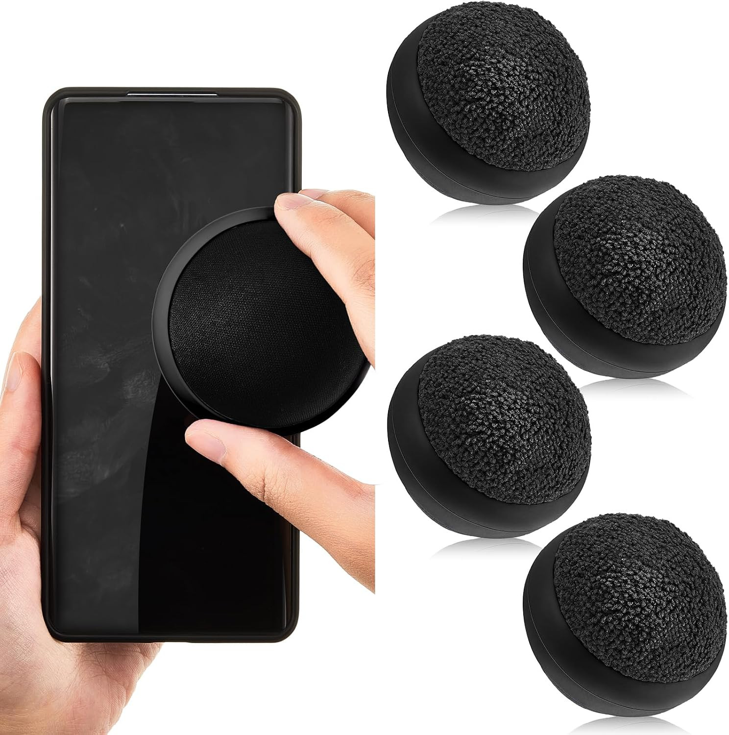 4 Pack Screen Cleaner Ball, Car Screen Cleaning Ball, Bright Color