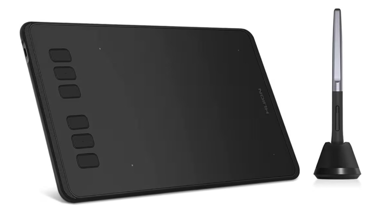 HUION Inspiroy H640P Drawing Tablet, 6x4 inch Digital Art ， Battery-Free Stylus