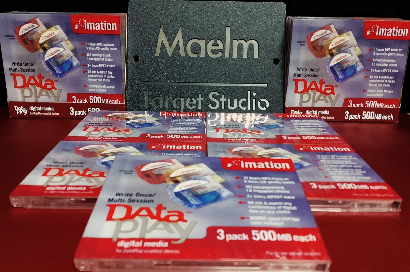 DataPlay IMATION (1X BOX = 30 MINI DISC - 500MB EACH) RARE 💥💯SALES 💥