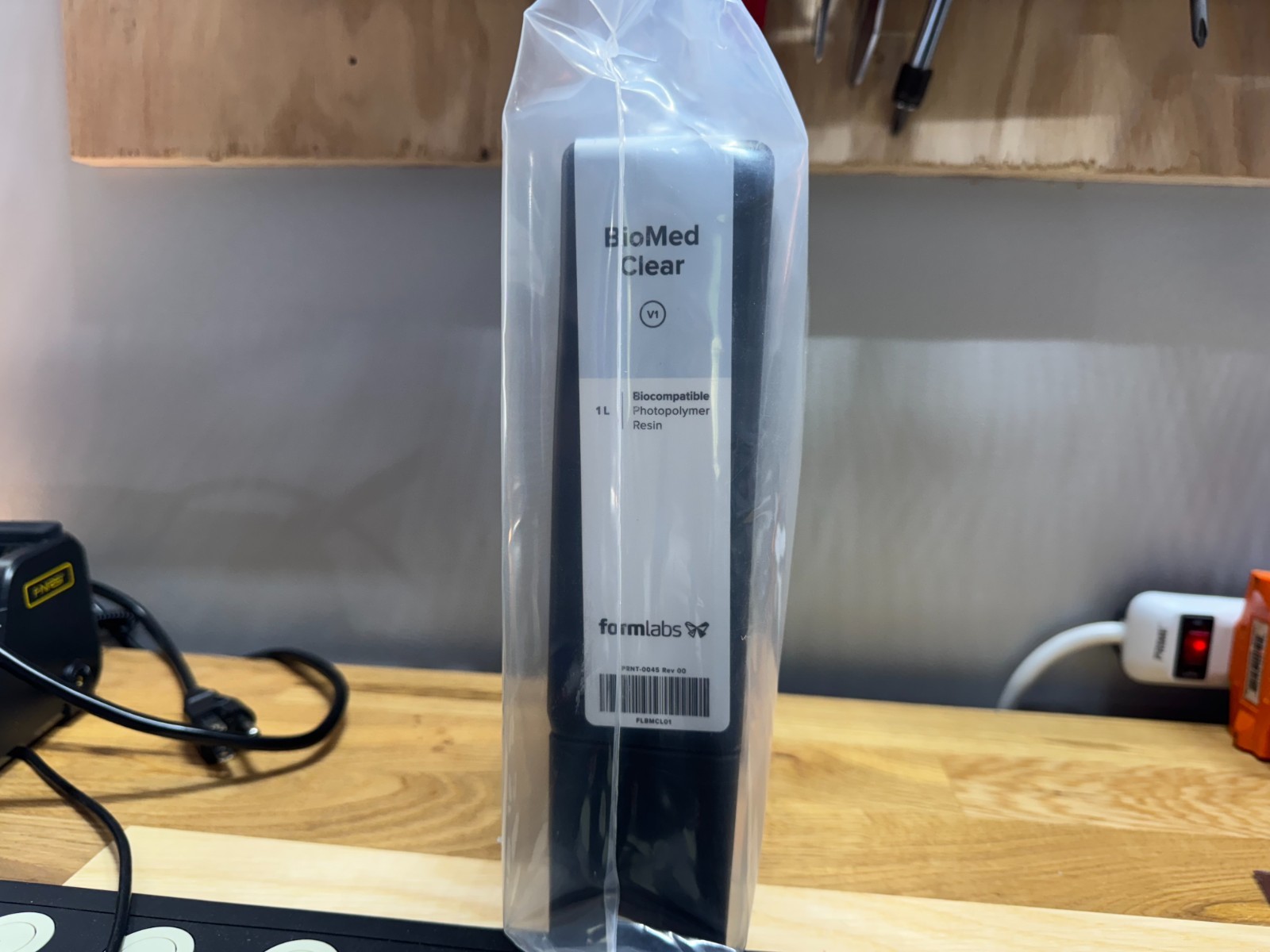 Formlabs BioMed Clear Resin FLBMCL01 - Factory Sealed (Form 3 Printer)