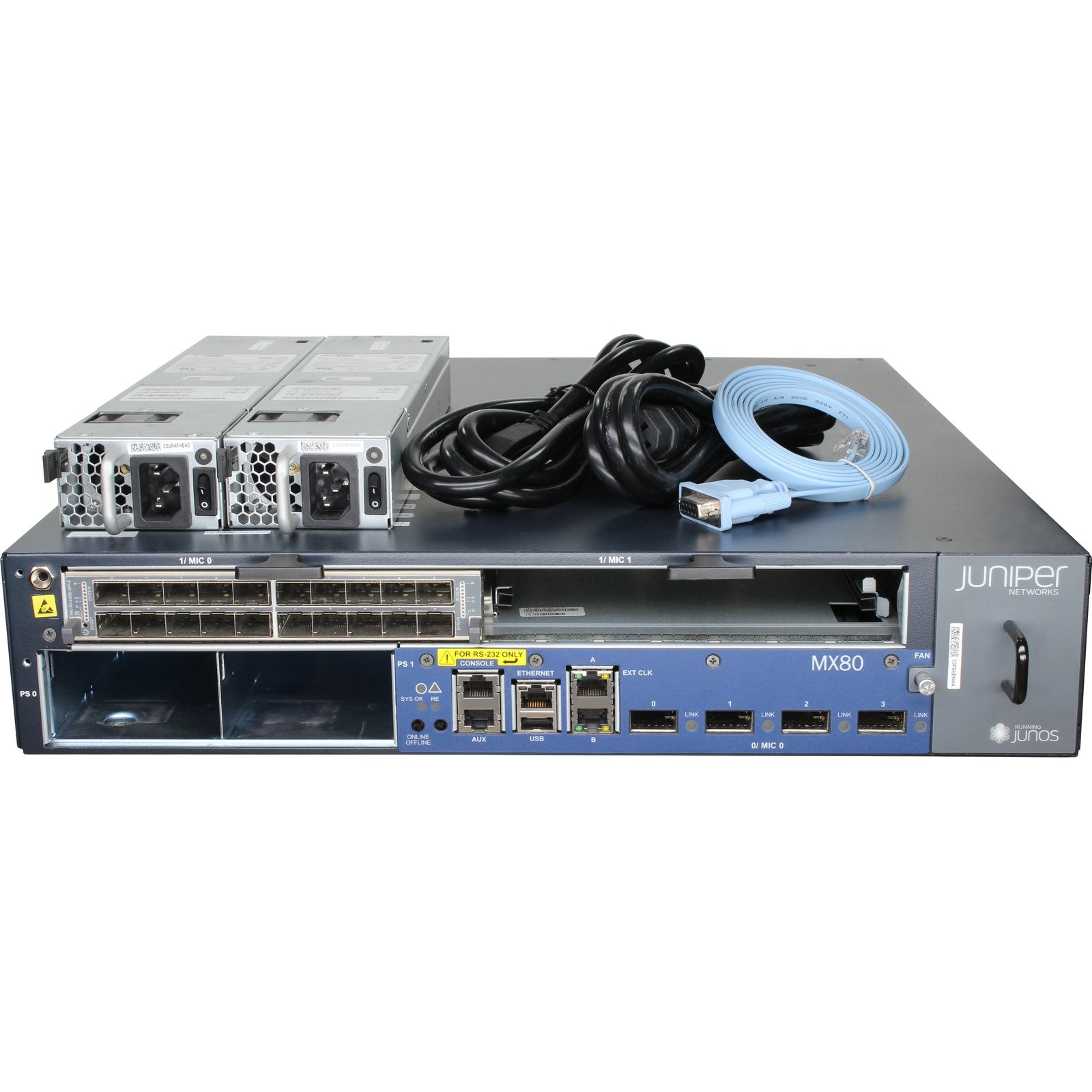 Juniper MX80-AC 2 MIC Slots 4P SFP+ Network Router