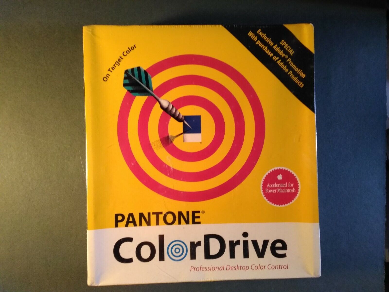 UNOPENED Pantone ColorDrive  MacOS NOS Accelerated for Power MacIntosh