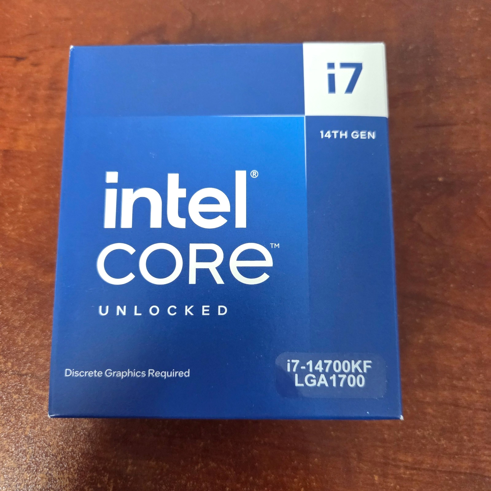 Intel Core i7-14700KF Unlocked Desktop Processor CPU LGA 1700 - Brand New Sealed