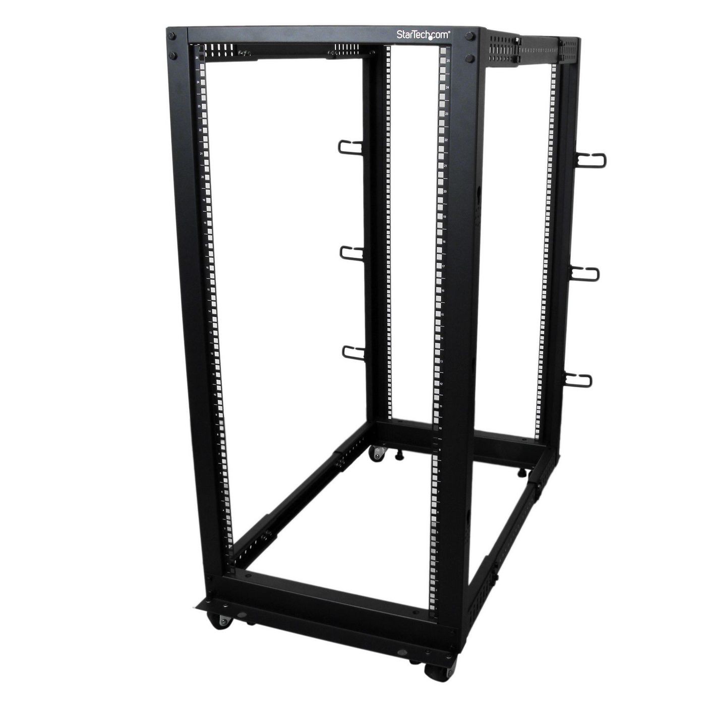 StarTech.com 4POSTRACK25U 25U ADJ DEPTH 4 POST RACK Open Frame Server Rack - ~E~