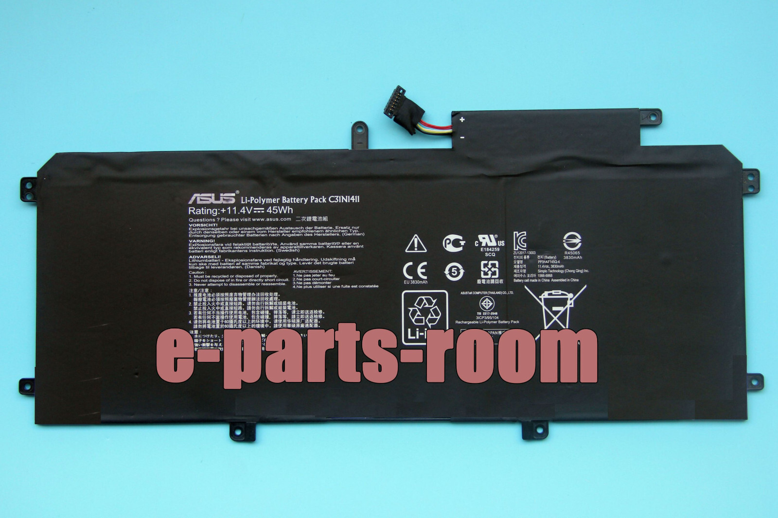 New Genuine C31N1411 Battery for Asus ZenBook UX305 UX305CA UX305FA U305F U305L