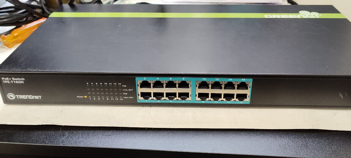 TRENDnet  TPE-T160H / A Rack-Mountable Ethernet Switch