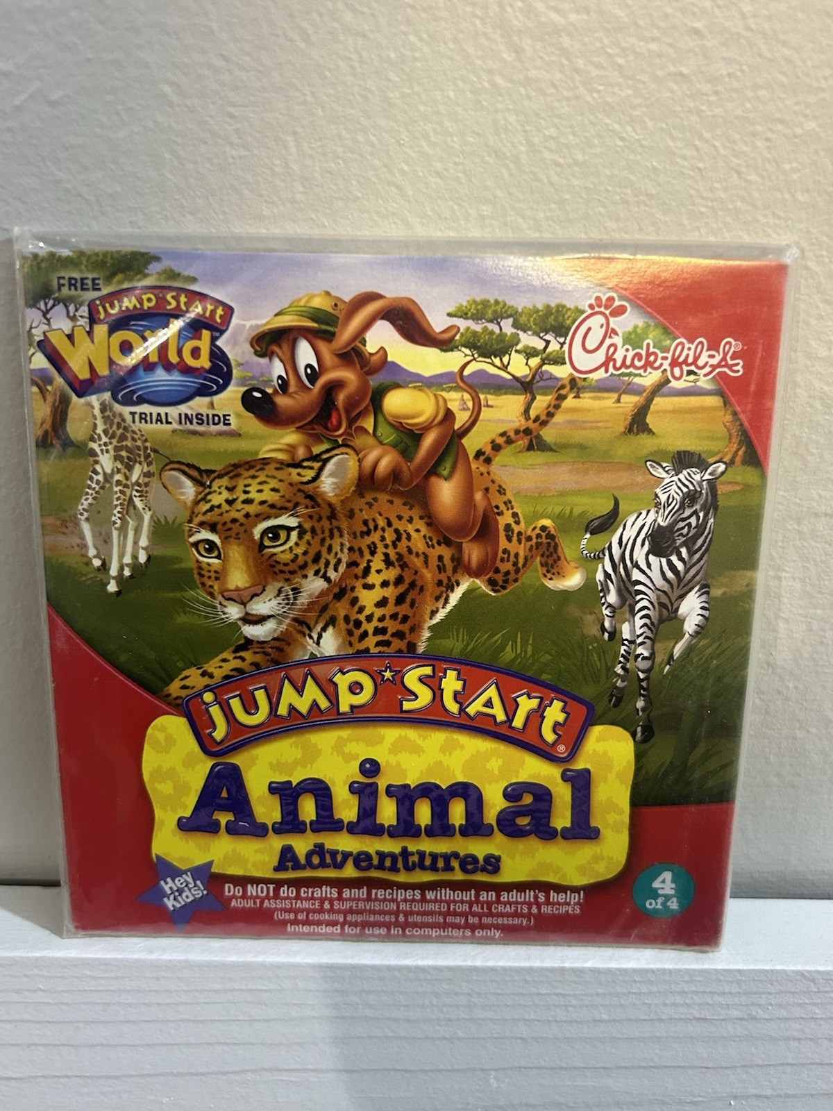 Jump Start Animal Adventures Early 2007 PC Game Chick-Fil-A 4 Of 4