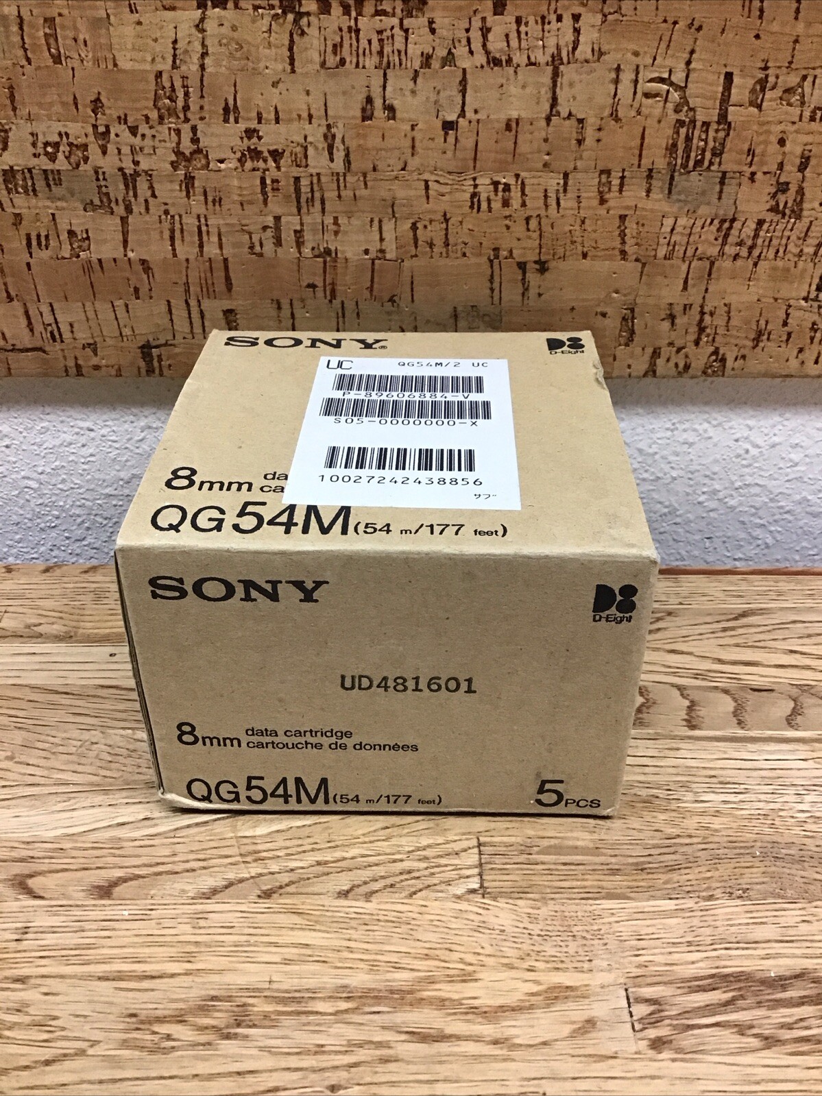 5 pack Sony 8mm Computer Grade Data Cartridges 8mm 54M QG54M A Japan New D-5
