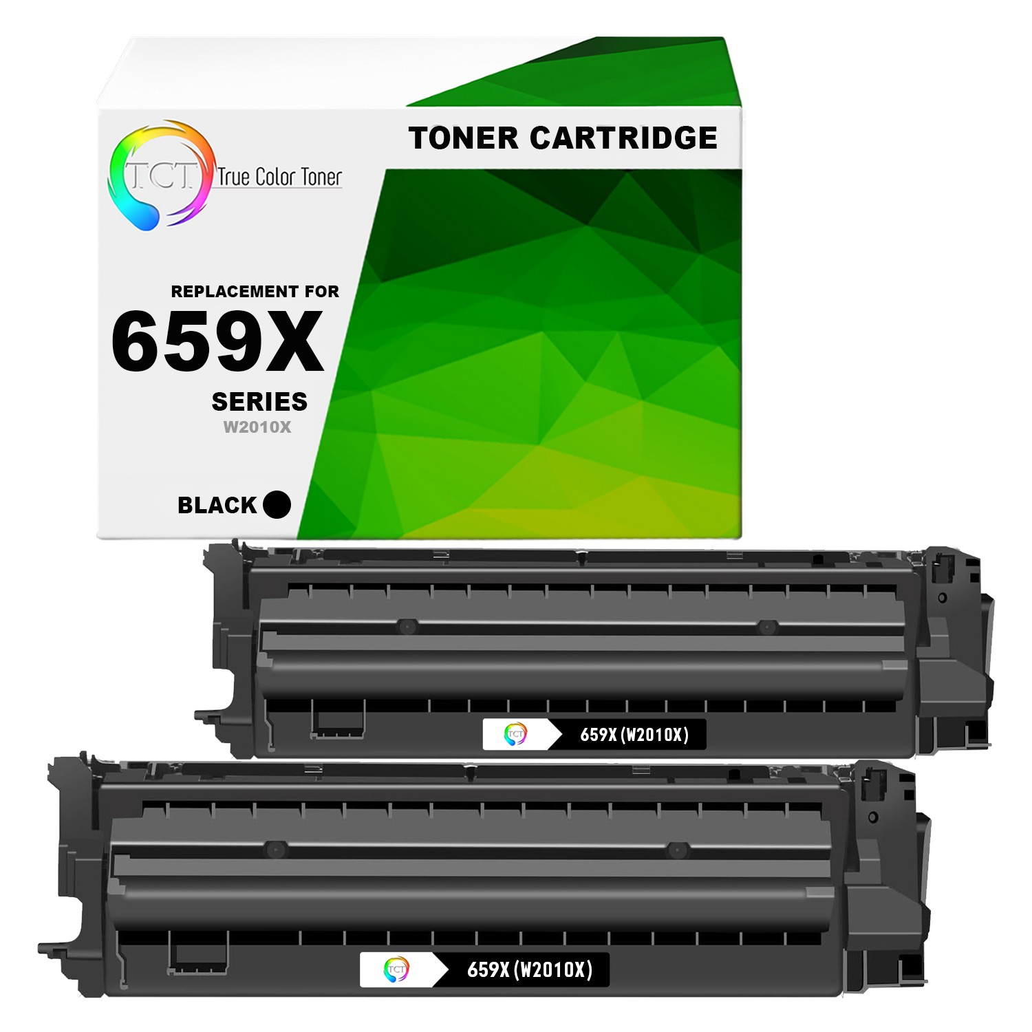 2PK TCT Premium 659X W2010X Black for Compatible HP LaserJet M856 Toner